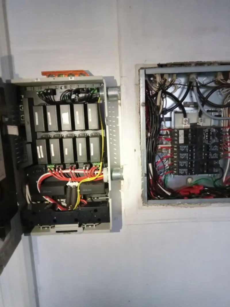Electrical panel upgrade completed for Ring Doorbell Installation in Renton